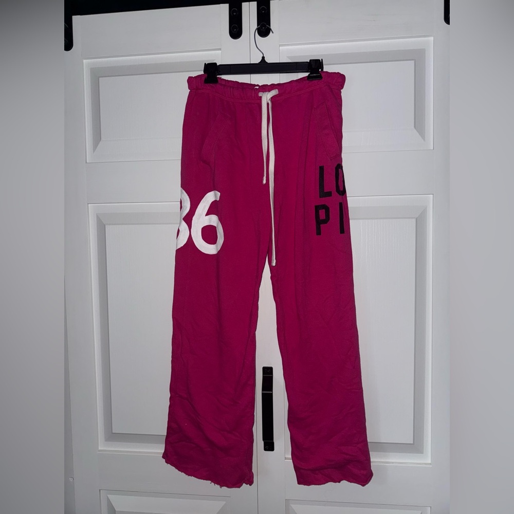 Hot pink PINK/VS sweatpants